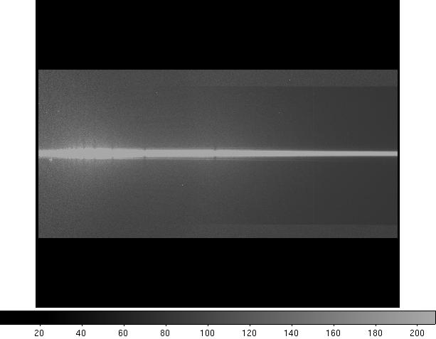 Espectro da B9.5V HR&bsp;5501