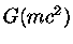$G(mc^2)$